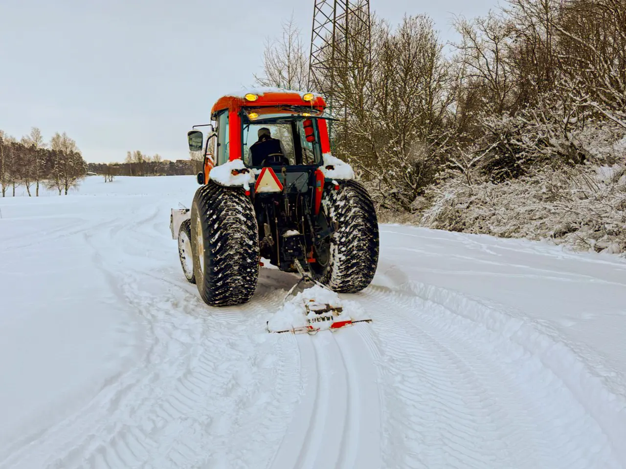 Skidspår på gång!